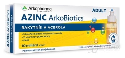 AZINC ArkoBiotics ADULT samostatné pitné dávky 7x10 ml (70 ml)