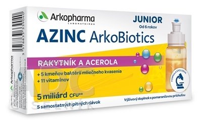 AZINC ArkoBiotics JUNIOR samostatné pitné dávky 5x7 ml (35 ml)