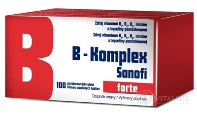 B-Komplex forte Sanofi tbl flm 1x100 ks