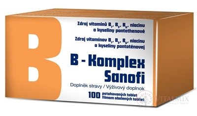 B-Komplex Sanofi tbl flm 1x100 ks