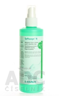 B.BRAUN SOFTASEPT N SPRAY aer 1x250ml