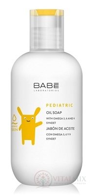 BABÉ DIEŤA Atopický kúpeľový gél (Pediatric Emollient soap, atopic skin) 1x200 ml
