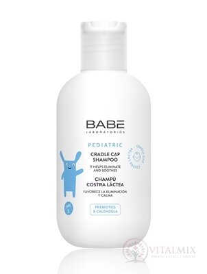 BABÉ DIEŤA Šampón na mliečne chrasty (Cradle Cap Shampoo, pH5) 1x200 ml