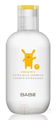 BABÉ DIEŤA Šampón (Pediatric Extra mild shampoo, pH7) 1x200 ml