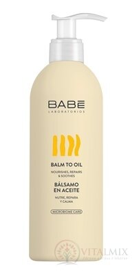 BABÉ TELO Telové mlieko Balm to oil (Balm To Oil) 1x500 ml