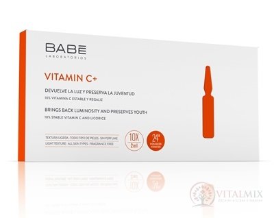 BABÉ VITAMÍN C+ ROZTOK V AMPULKÁCH 10x2 ml