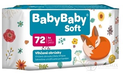 BabyBaby Soft Vlhčené obrúsky 1x72 ks