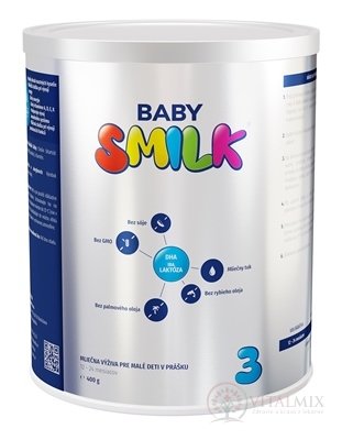 BABYSMILK 3 mliečna výživa pre malé deti v prášku (12 - 24 mesiacov) 1x400 g