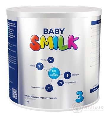 BABYSMILK 3 mliečna výživa pre malé deti v prášku (12 - 24 mesiacov) 1x900 g