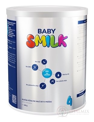 BABYSMILK 4 mliečna výživa pre malé deti v prášku (od 24 mesiacov) 1x400 g