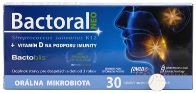 BACTORAL NEO (Pharmaceutical Biotechnology) tablety rozpustné v ústach 1x30 ks