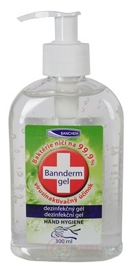 Bannderm gel dezinfekčný gél 1x300 ml