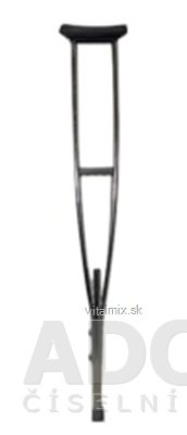 Barla hliníková podpazušná BHLN ľahko nastaviteľná, 92-150 cm, 1x1 ks