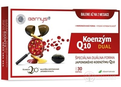 Barny's KOENZÝM Q10 DUAL 60 mg cps 1x30 ks