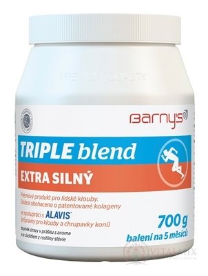 Barny's TRIPLE blend EXTRA SILNÝ prášok, s arómou a sladidlom 1x700 g