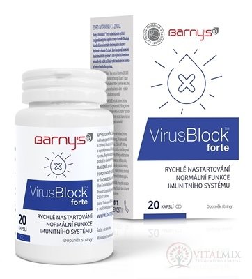 Barny's VirusBlock forte cps 1x20 ks