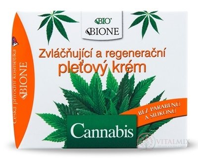 BC BIO Cannabis KRÉM Regeneračný pleťový zvláčňujúci 1x51 ml