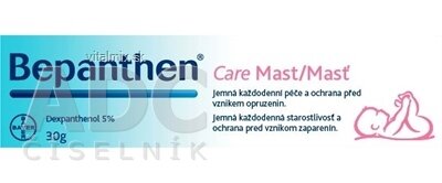 Bepanthen Care Masť 1x30 g