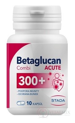 STADA Betaglucan Combi 300+ ACUTE cps 1x10 ks