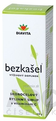 BEZKAŠEL SKOROCELOVÝ BYLINNÝ SIRUP s vitamínom C (inov.zloženie) 1x250 g