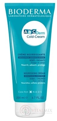 BIODERMA ABCDerm Cold-krém (V2) výživný ochranný krém (inov.2019) 1x200 ml