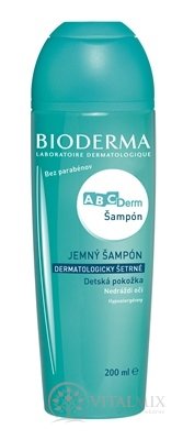 BIODERMA ABCDerm Šampón (V2) jemný, detský (inov.2019) 1x200 ml