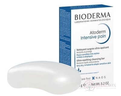 BIODERMA Atoderm Intensive umývacia kocka suchá, citlivá pokožka 1x150 g
