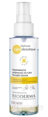 BIODERMA Biphase Lipo alcoolique dezinfekčný prípravok na ruky 1x100 ml