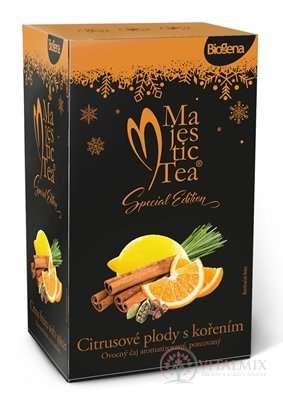Biogena Majestic Tea Citrusové plody s korením ovocný čaj 20x2,4 g (48 g)