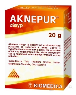 BIOMEDICA AKNEPUR zásyp 1x20 g