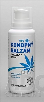 BIOMEDICA KONOPNÝ BALZAM CHLADIVÝ 1x200 ml