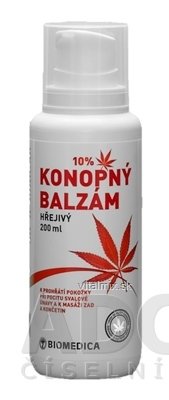 BIOMEDICA KONOPNÝ BALZAM HREJIVÝ 1x200 ml