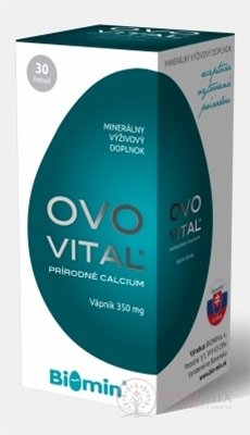 Biomin OVOVITAL PRÍRODNÉ CALCIUM cps 1x30 ks