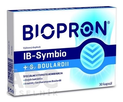 BIOPRON IB-Symbio + S.Boulardii cps 1x30 ks