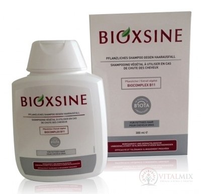 BIOXSINE ŠAMPÓN mastné vlasy proti vypadávaniu vlasov 1x300 ml