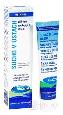 bioXtra SUCHO V ÚSTACH ústny gél 1x40 ml