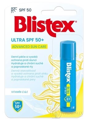 Blistex ULTRA SPF 50+ balzam na pery,  tyčinka 1x4,25 g