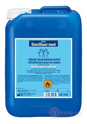 BODE Sterillium med dezinfekčný prípravok na ruky, 1x5000 ml