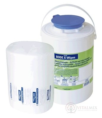 BODE X-Wipes blue zásobník utierok (modrý) na dezinfekciu povrchov 1x1 ks