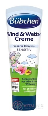 BUBCHEN OCHRANNÝ KRÉM DO VETRA A NEČASU (Wind & Wetter Creme) 1x75 ml