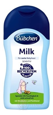 BUBCHEN TELOVÉ MLIEKO s bambuckým maslom a slnečnicovým olejom 1x200 ml