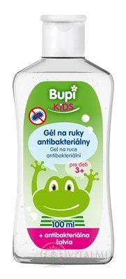 Bupi KIDS GÉL na ruky antibakteriálny so šalviou 1x100 ml