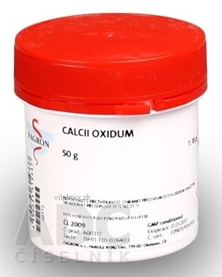 Calcii oxidum - FAGRON v dóze 1x50 g