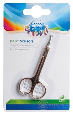 Canpol Babies Nožničky pre batoľatá 1x1 ks