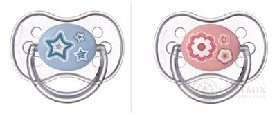 Canpol Babies Utišujúci cumlík Newborn baby (0-6m) A, silikón, okrúhly, 1x1 ks