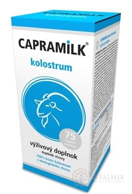 CAPRAMILK kozie kolostrum cps 1x75 ks