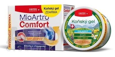 Cemio MioArtro Comfort tbl 120 ks + Konský gél 1x500 ml ZADARMO, 1x1 set