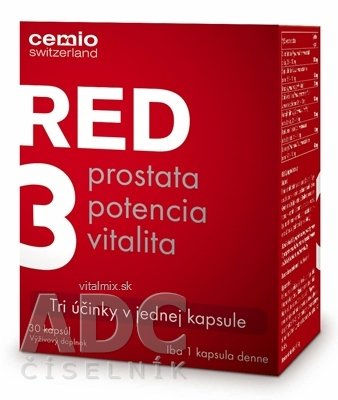 Cemio RED3 cps 1x30 ks