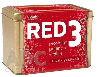 Cemio RED3 darček 2019 cps (zlatá dóza) 1x90 ks