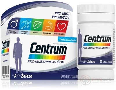 Centrum pre mužov tbl 1x60 ks